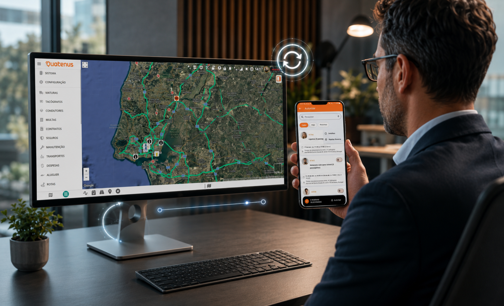 Novidades Quatenus: melhorias em Reservas, Folha de Ponto e interface GTI