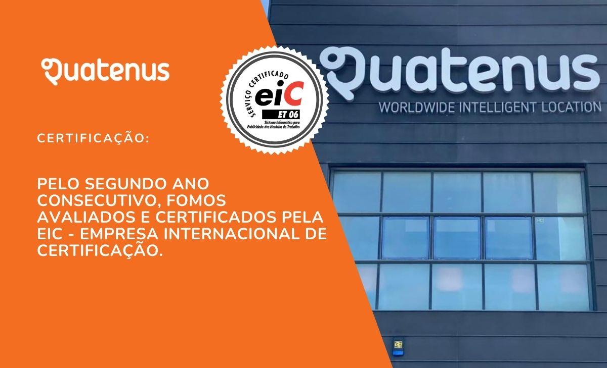 A importância da certificação EIC para a Quatenus e o impacto no mercado