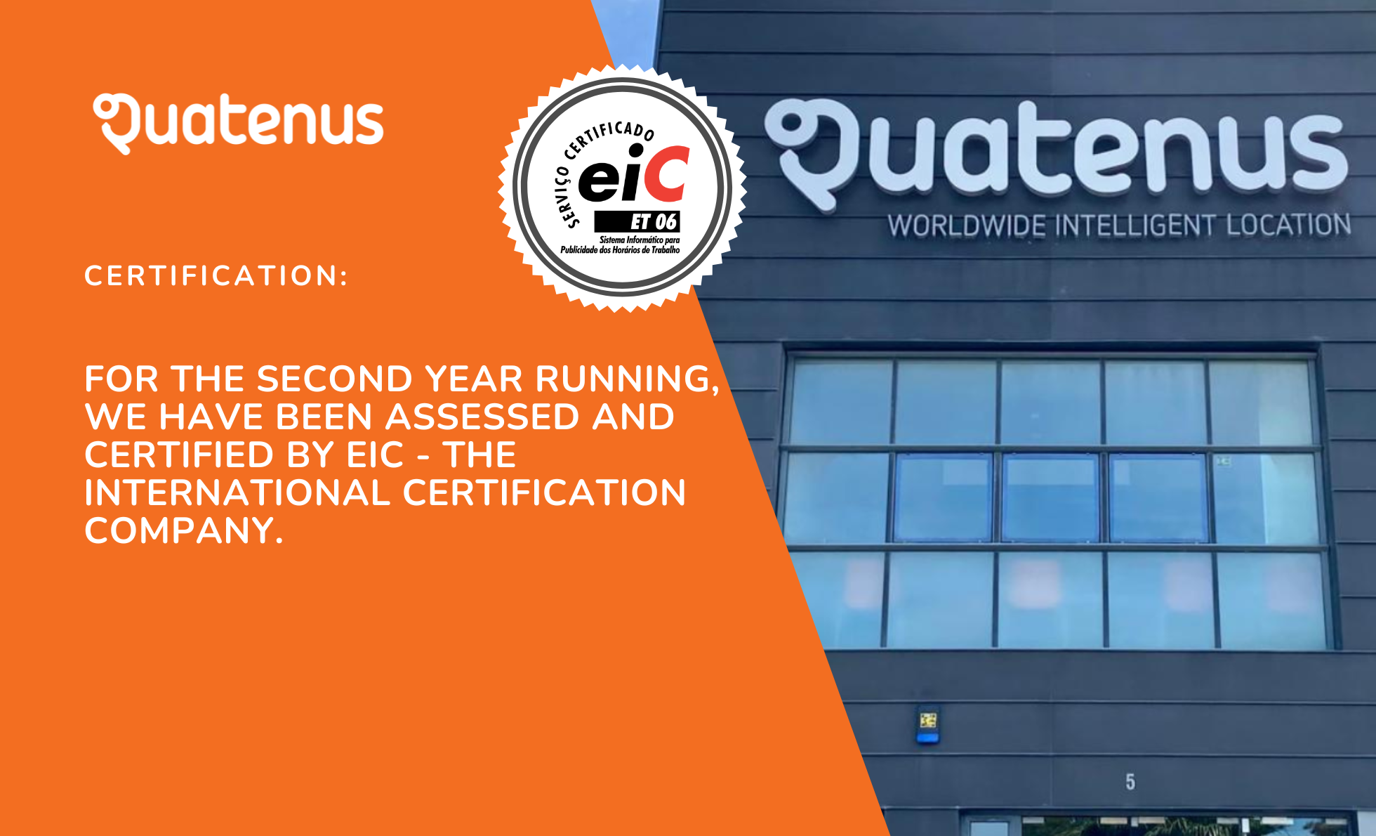 The importance of EIC certification for Quatenus and the impact on the market