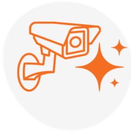 AI vision camera icon